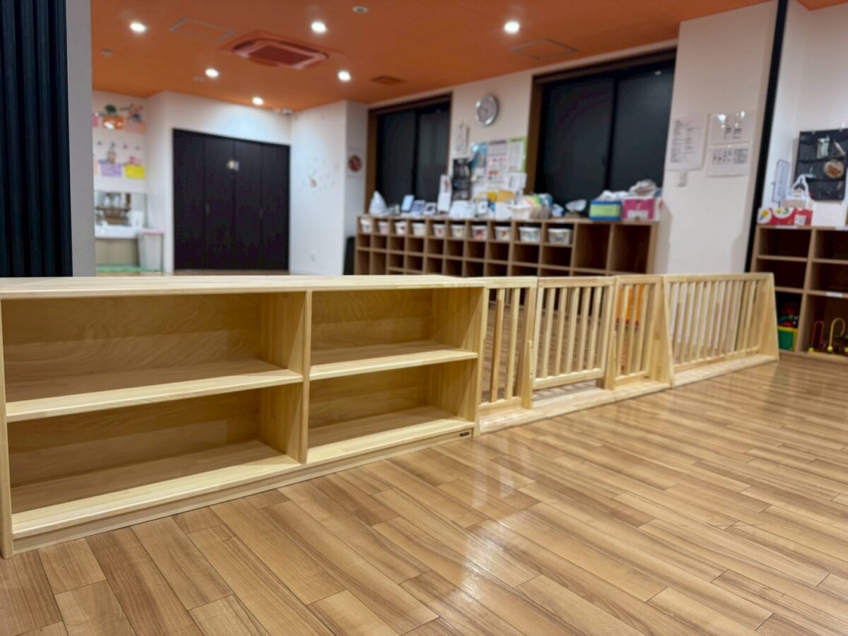 園児用フェンス（収納付き）